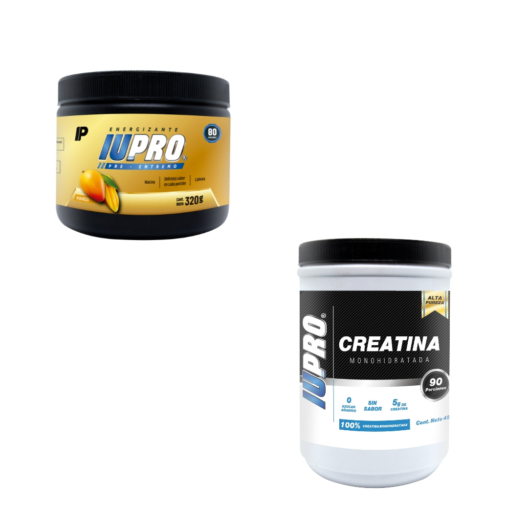 Pack - Creatina + Pre entreno