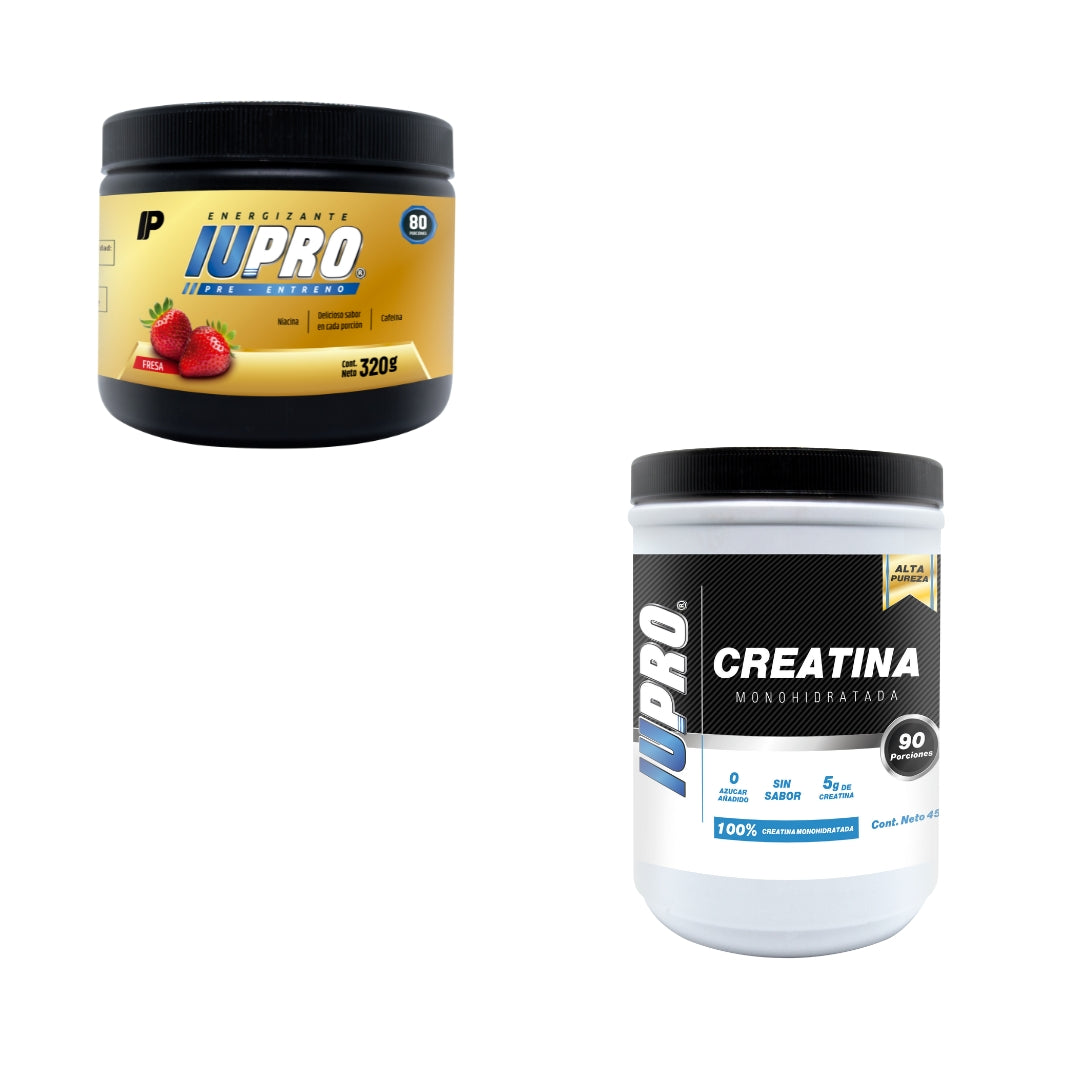 Pack - Creatina + Pre entreno
