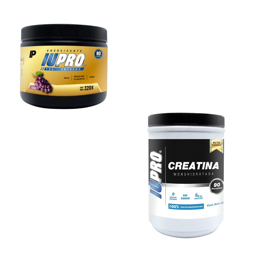 Pack - Creatina + Pre entreno