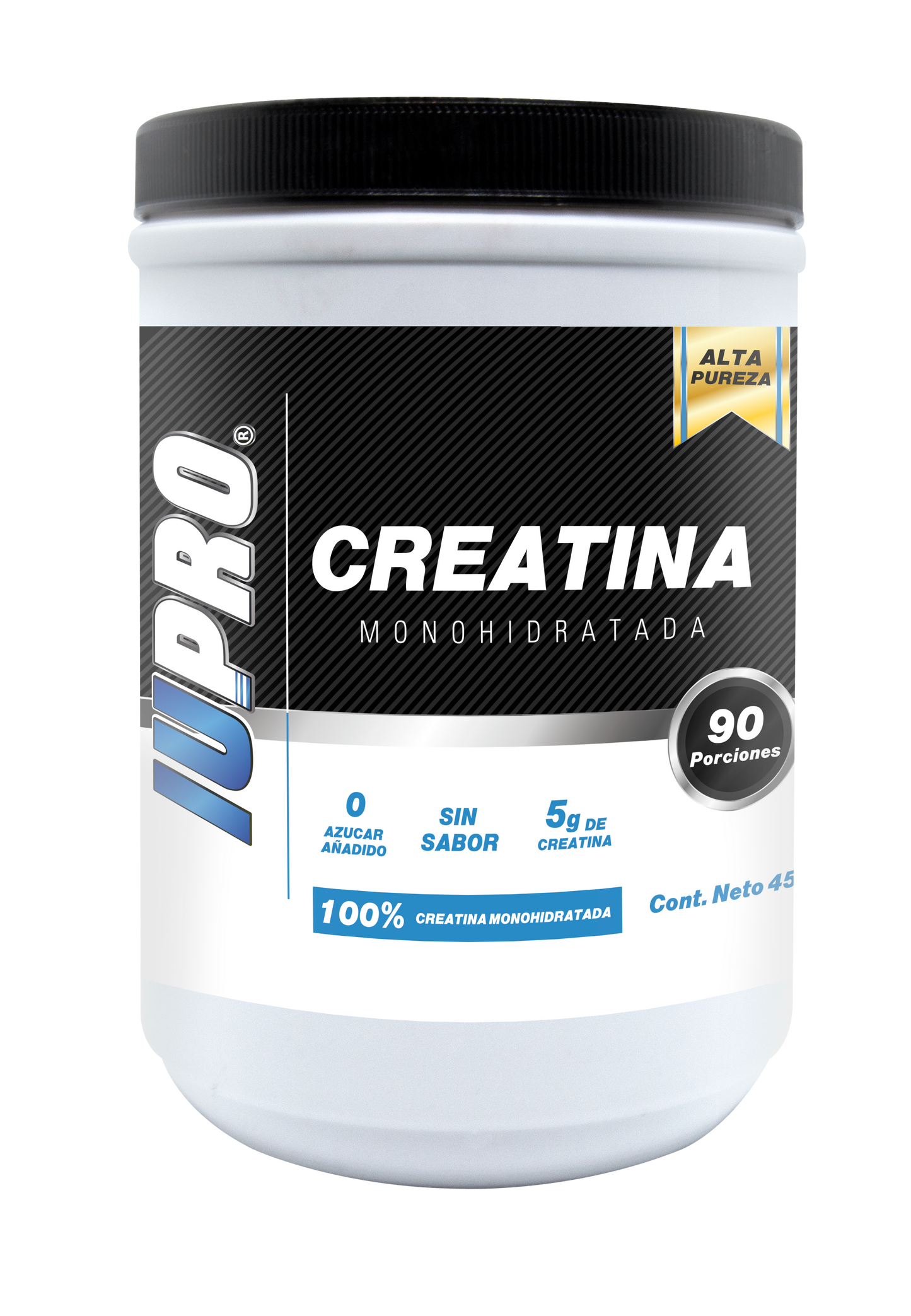 Creatina monohidratada | 450 g | 90 porciones
