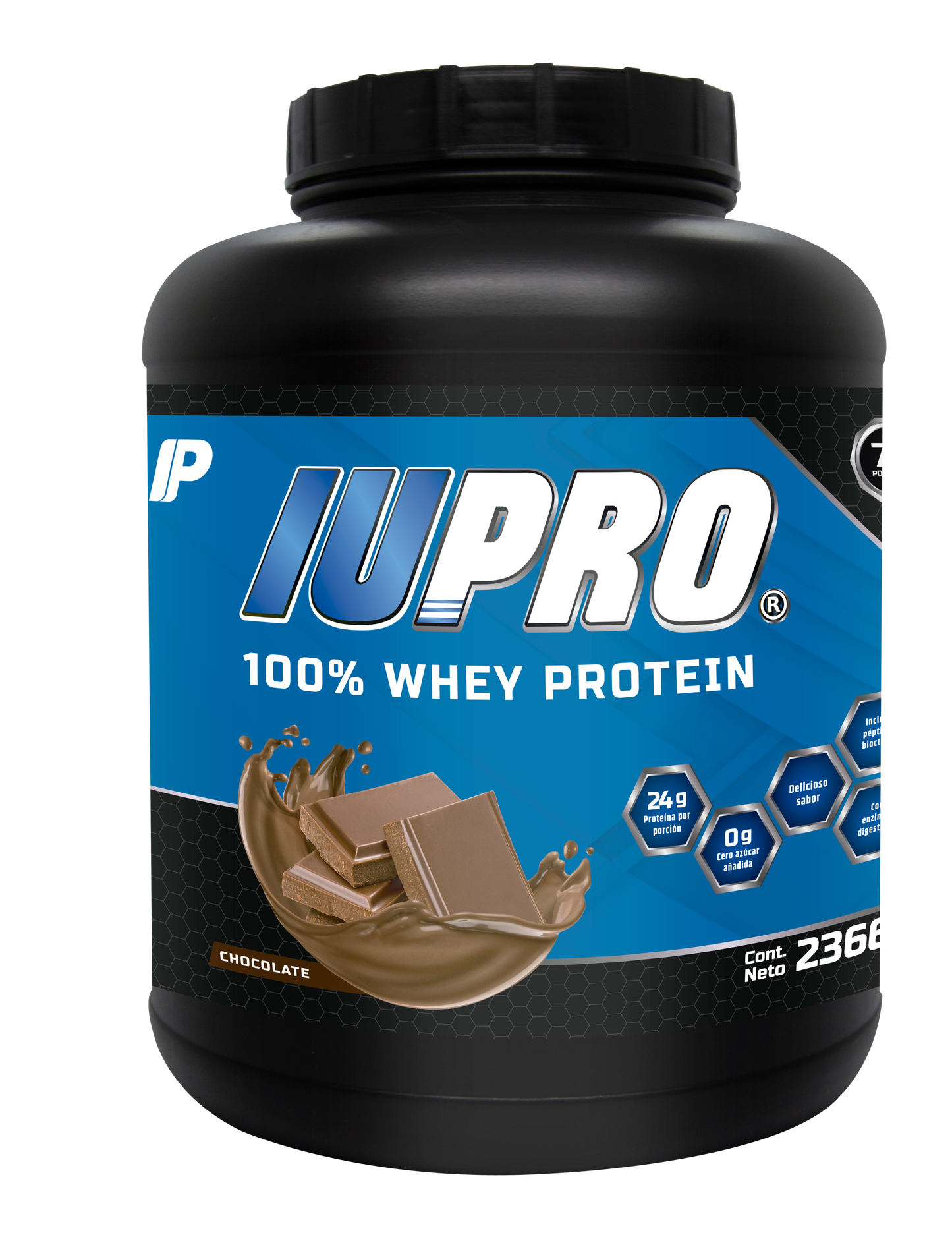 Whey protein IUPRO 70 porciones | 24 g de proteína por porción